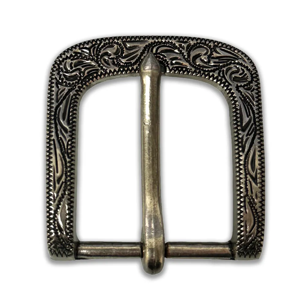 1.25" Floral #18 Buckle Set