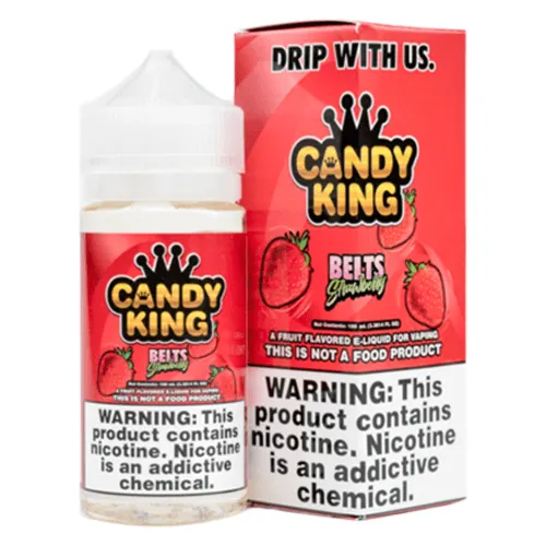 Candy King Synthetic - Belts Strawberry