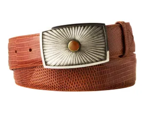 Chacon Eclipse w/ Opal & 18K Gold One Piece Buckle 1.5