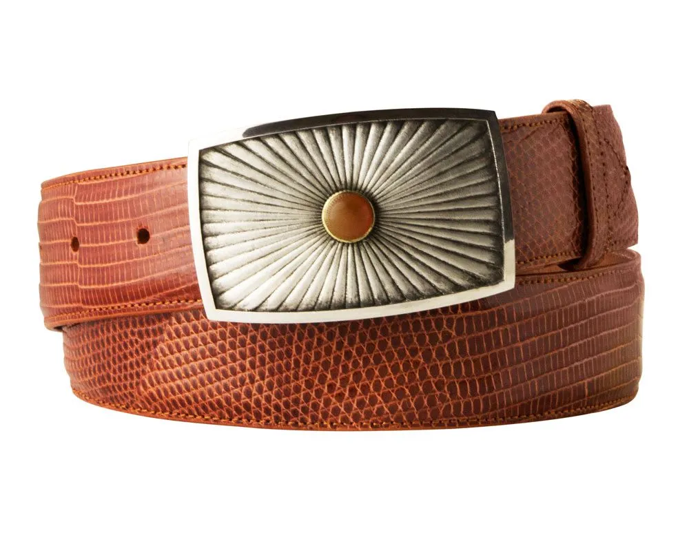 Chacon Eclipse w/ Opal & 18K Gold One Piece Buckle 1.5