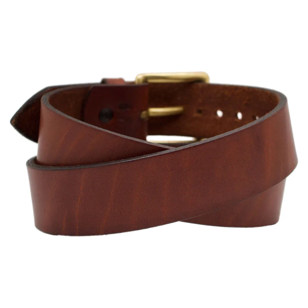 CLASSIC WIDE 1.75 MOCHA Leather Belt