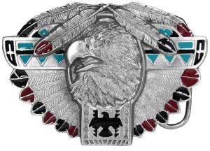 E-256 Thunderbird Feather Buckle