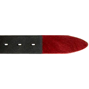 East Meets West Men Black & Burgundy