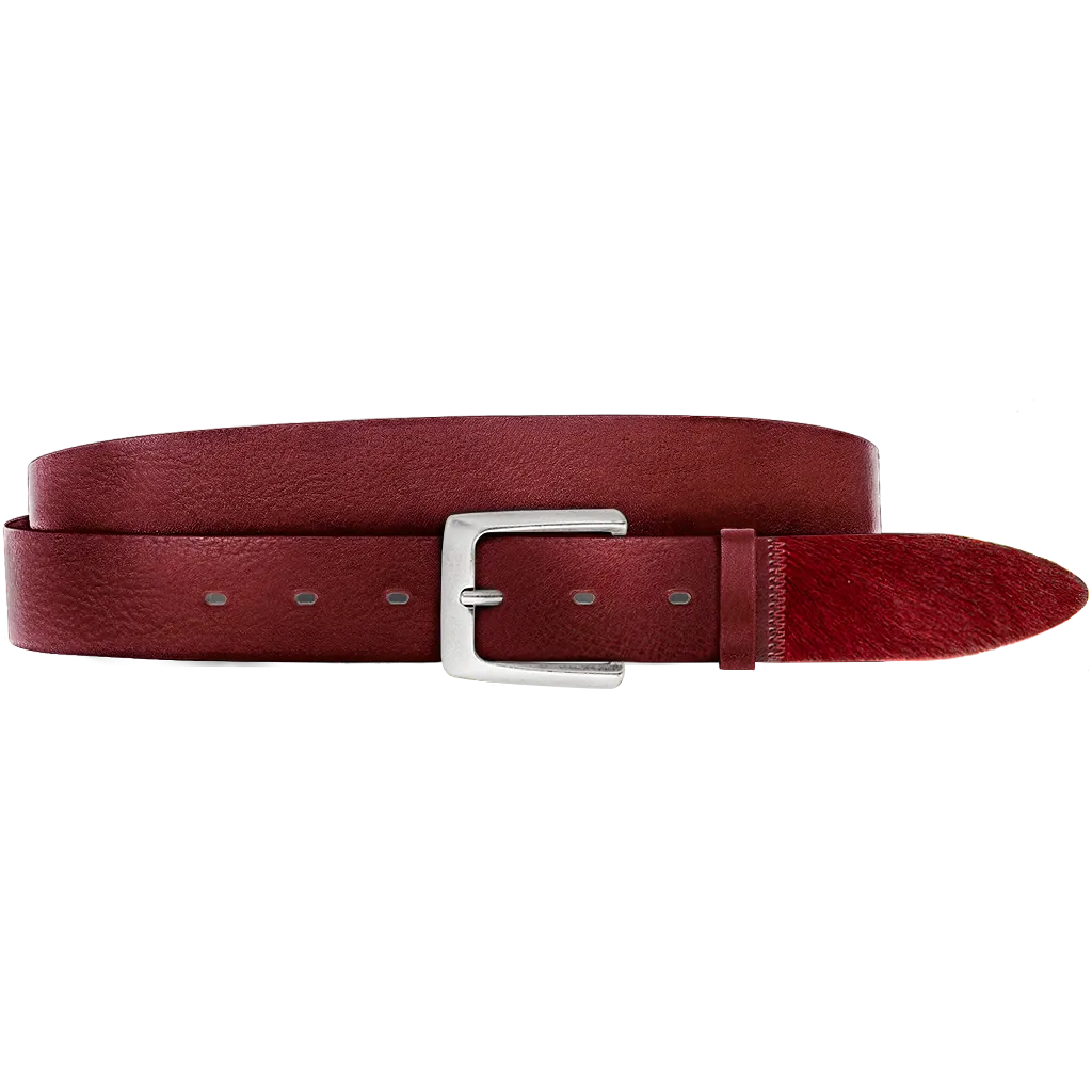 East Meets West Men Burgundy