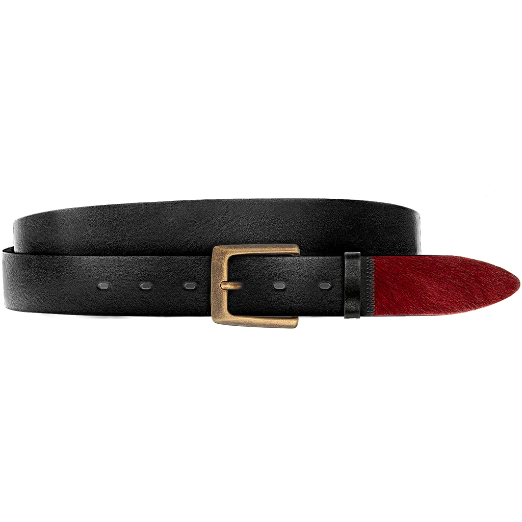 East Meets West Women Black & Burgundy