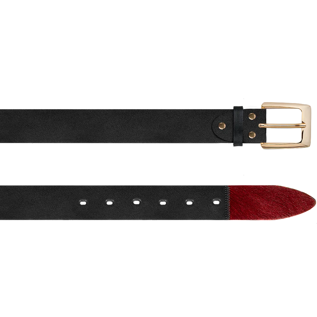 East Meets West Women Black & Burgundy