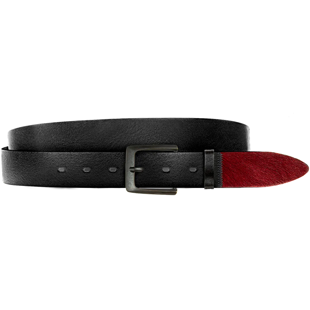 East Meets West Women Black & Burgundy