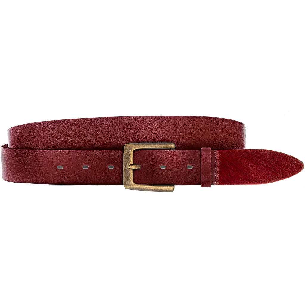 East Meets West Women Burgundy