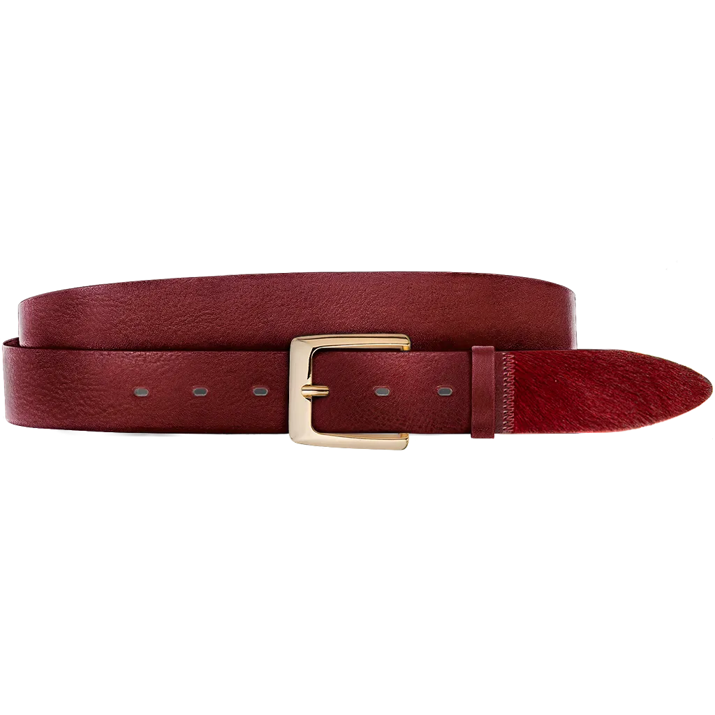 East Meets West Women Burgundy