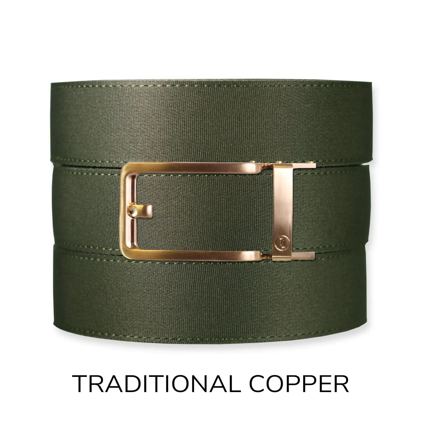 Forest Canvas  Ratchet Belt & Buckle Set