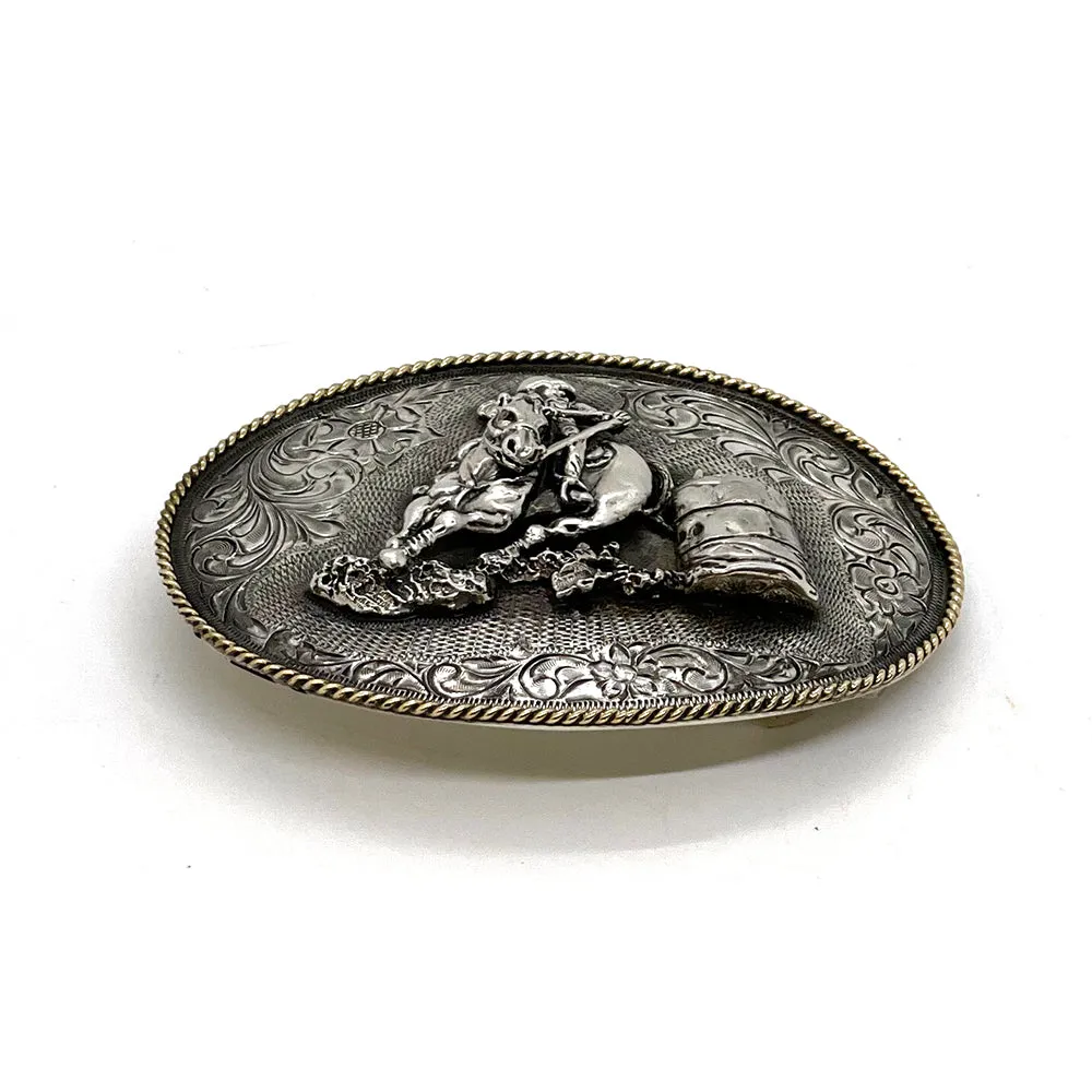 Gloria Stewart Barrel Racer One Piece Buckle 1.5