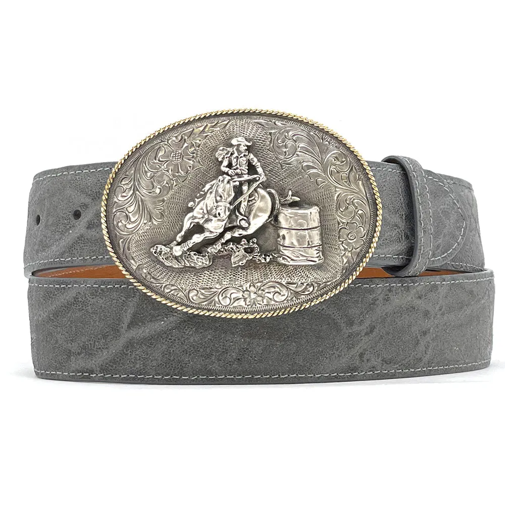 Gloria Stewart Barrel Racer One Piece Buckle 1.5