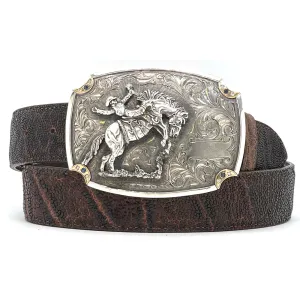 Gloria Stewart Bronc Rider One Piece Buckle 1.5