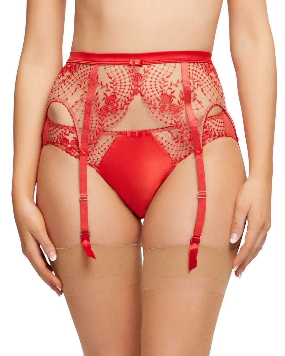 Julie's Roses Suspender