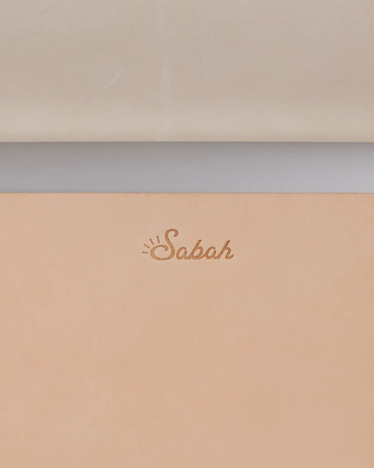 Laptop Sleeve - Natural Tan