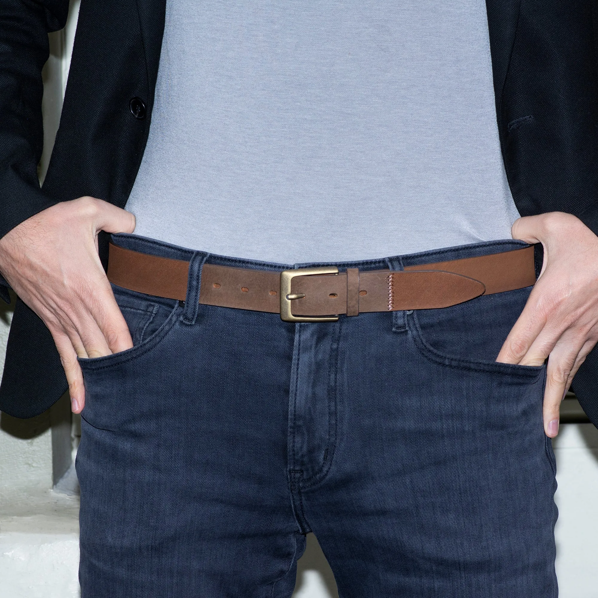 Luxurious Laser Men Brown