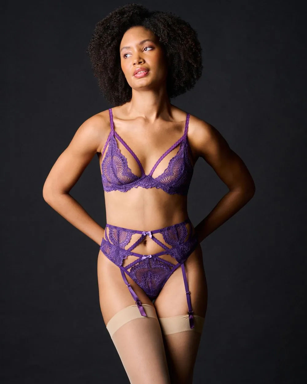 Natalia Suspender Belt