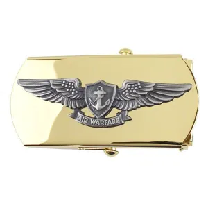 Navy Belt Buckle: Aviation Warfare Chief Petty Officer