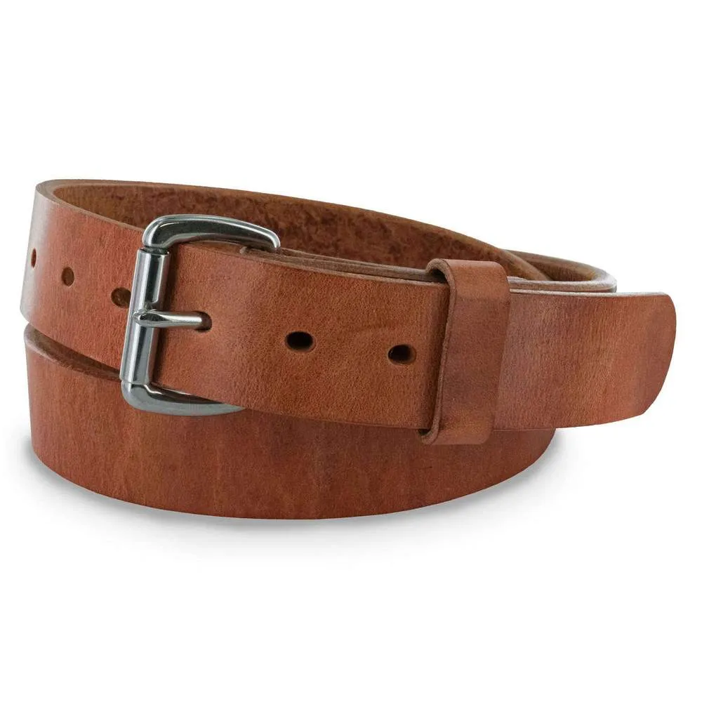 Old World Harness Leather Belt - 1.5"