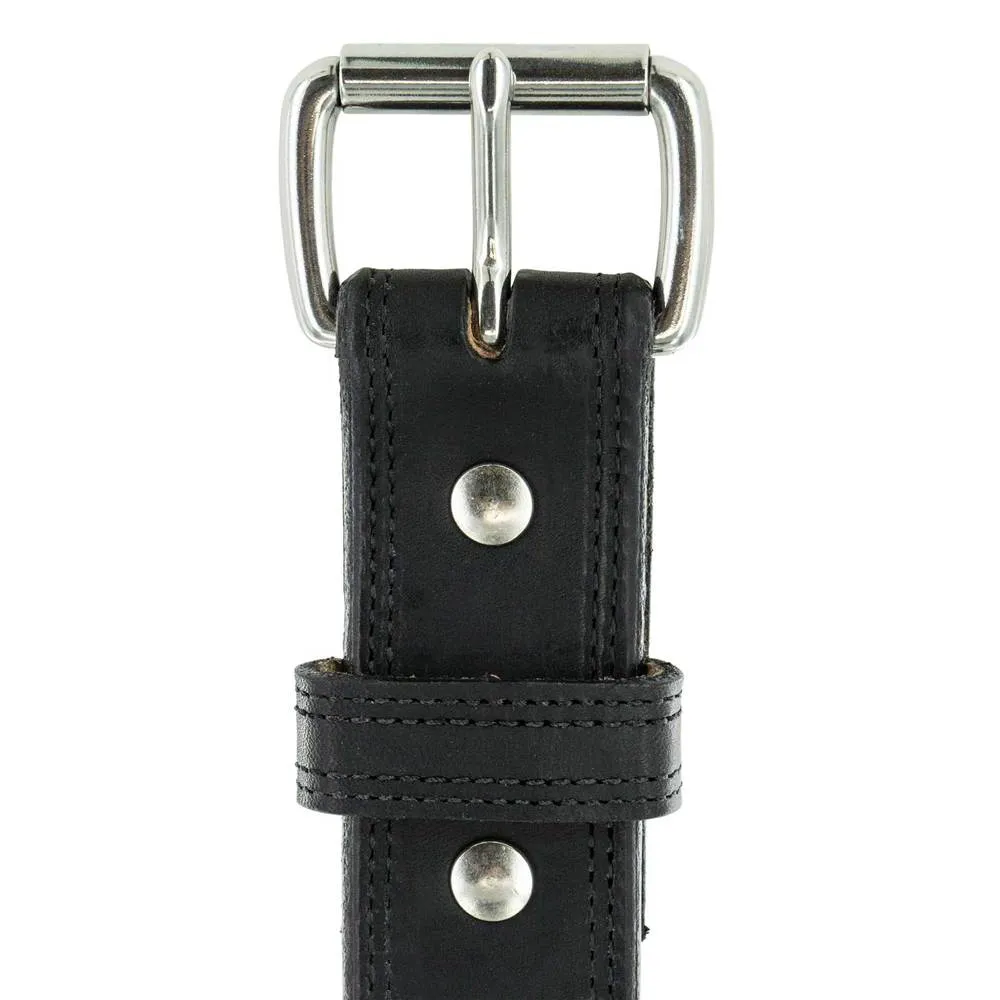 Old World Harness Leather Belt - 1.5"