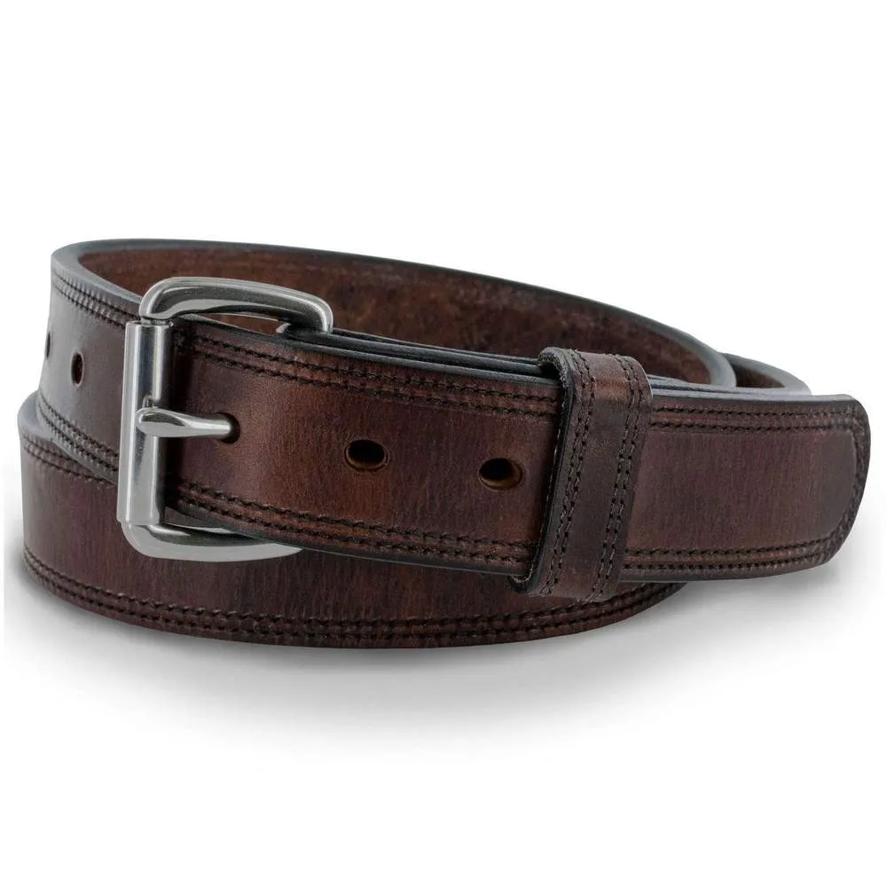 Old World Harness Leather Belt - 1.5"