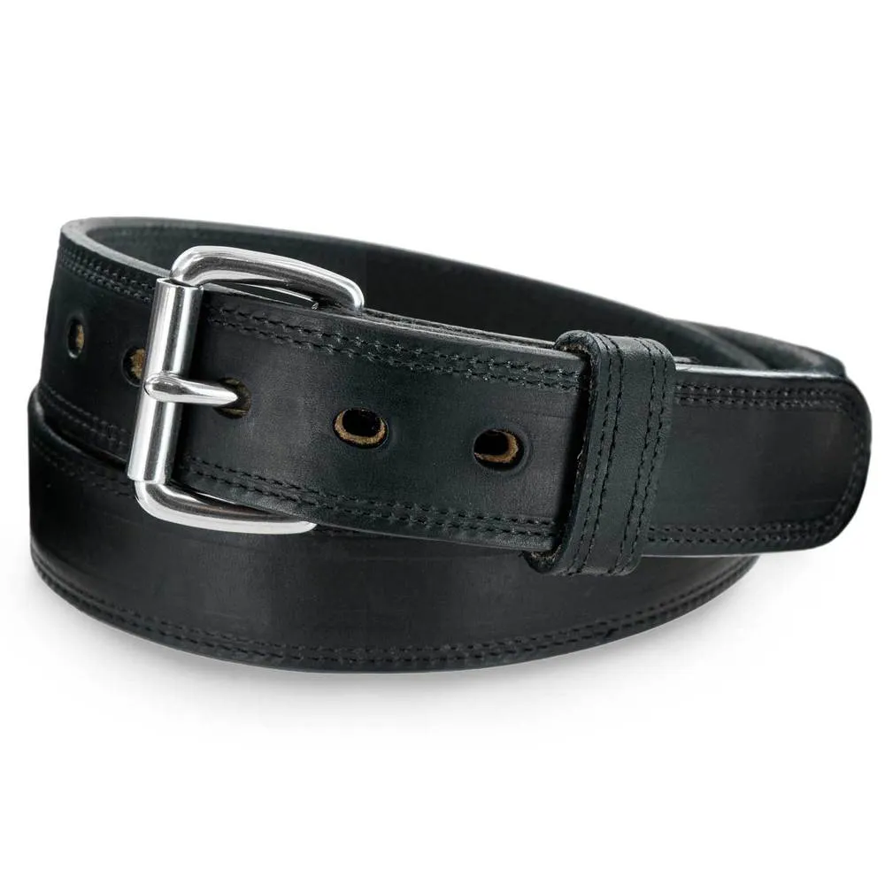 Old World Harness Leather Belt - 1.5"