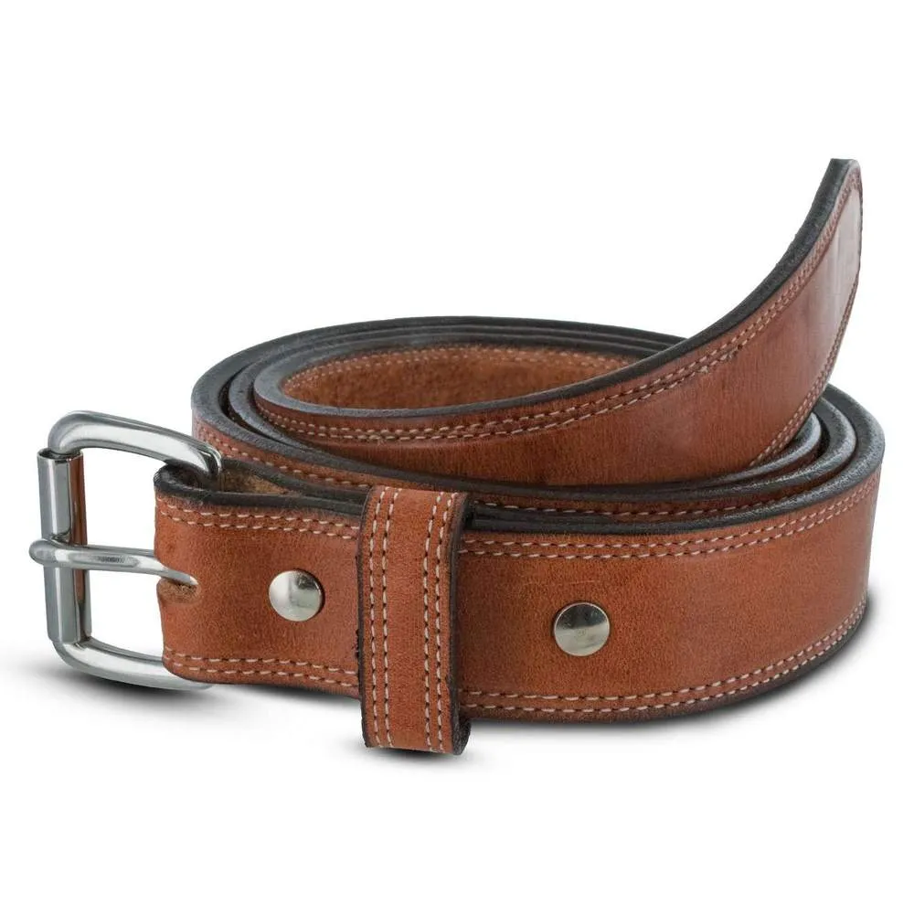 Old World Harness Leather Belt - 1.5"