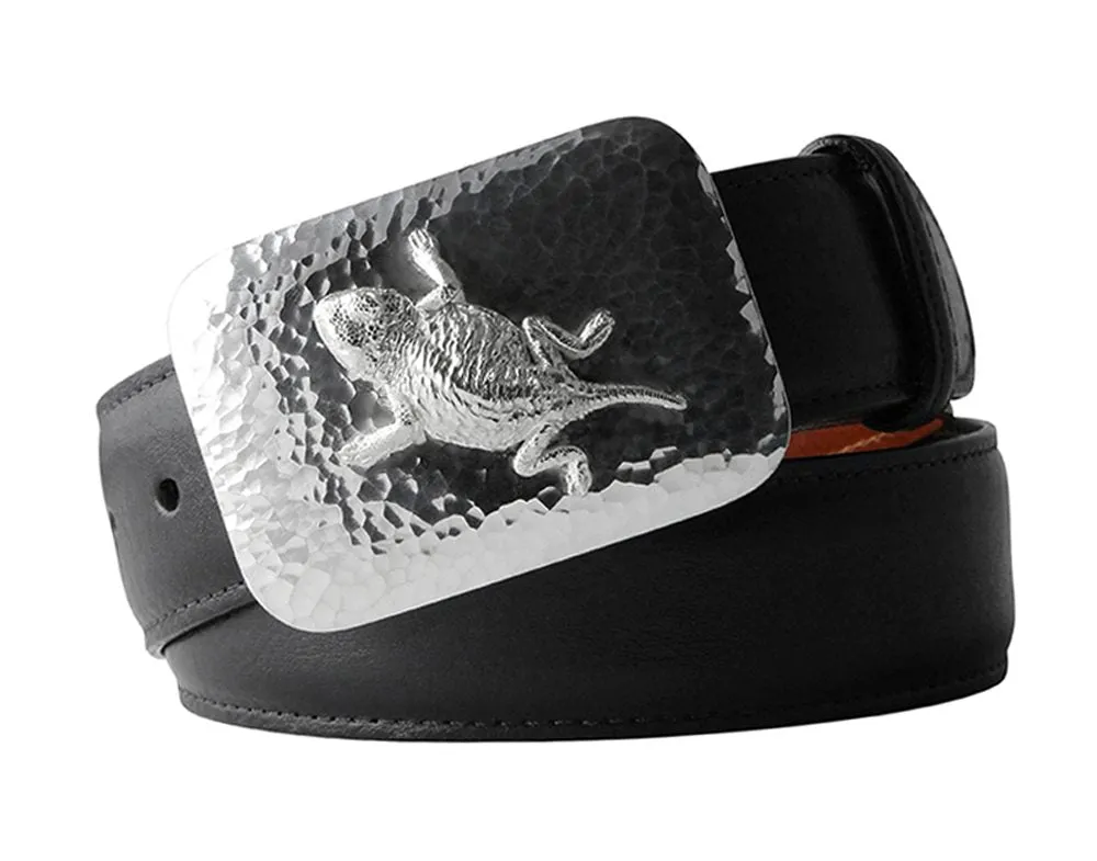 Stefano Hammered Toad One Piece Buckle 1.5