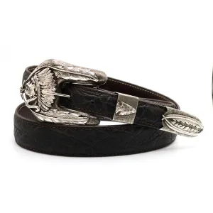 Sunset Trails Spotted Elk Buckle Set 1.0