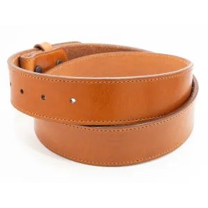 Tan Bridle Leather Belt Straps