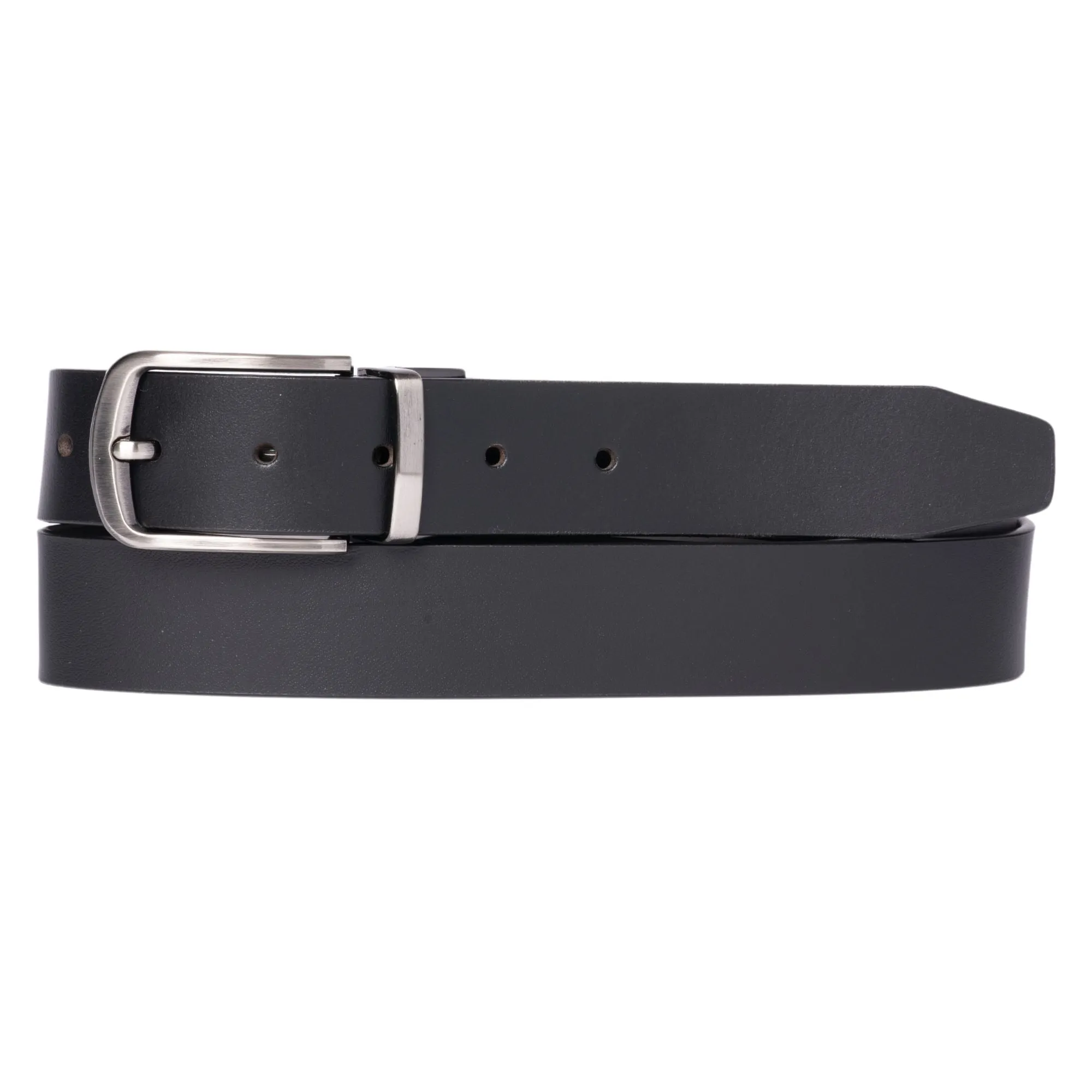 The Harvey Dent Belts- Black / Burgundy and Black/ Grey 2 pc Gift Set