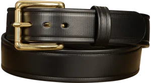 The Hercules Belt™ -  Black Max Thick With Brass Buckle 1.50" (H505BK)