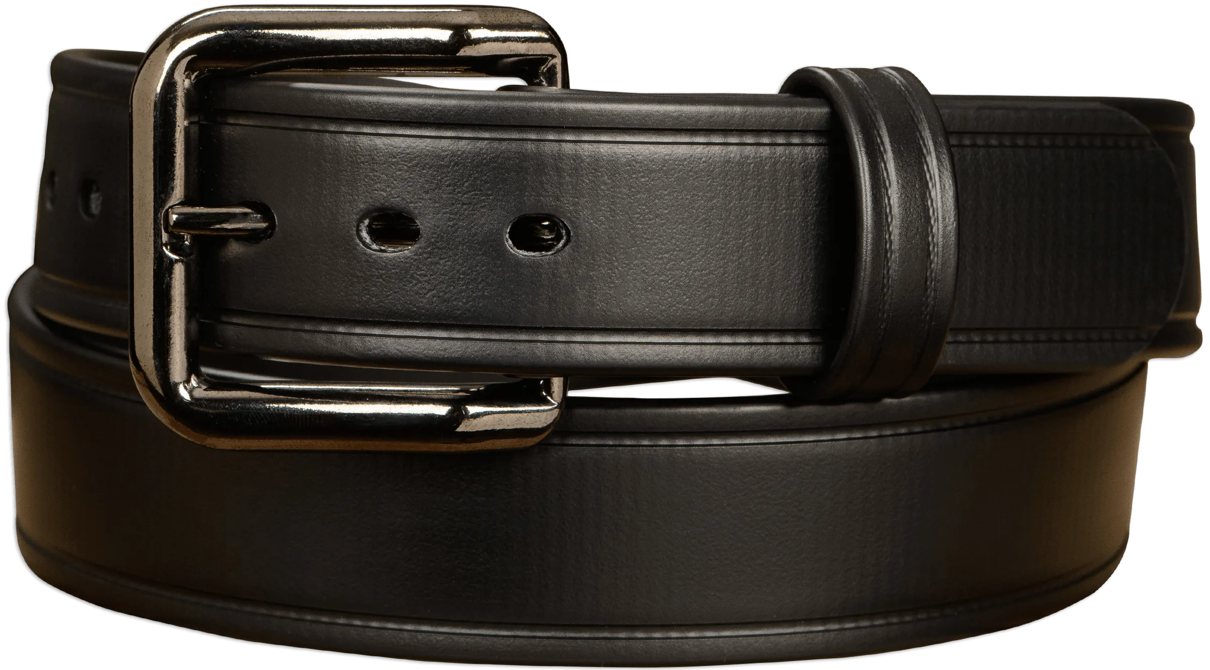 The Hercules Belt™ -  Black Max Thick With Gunmetal Buckle 1.50" (H550BK)
