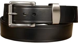 The Hercules Belt™ - Black Max Thick With Stainless Elongated Buckle And Keeper 1.50" (H510BK)