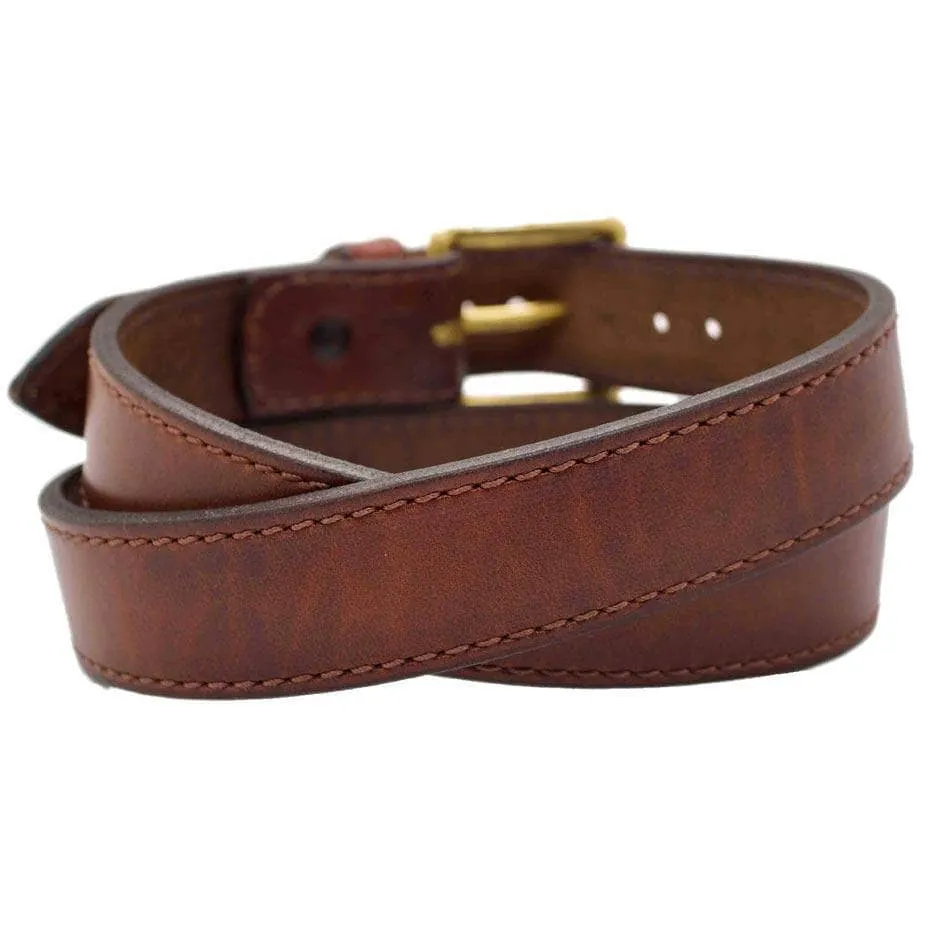 The JEROME Narrow 1.25 Leather Belt