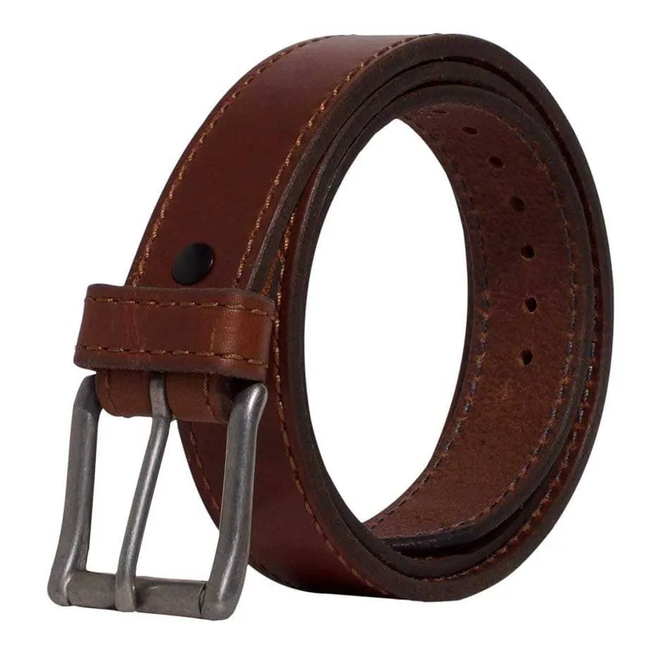 The JEROME Narrow 1.25 Leather Belt