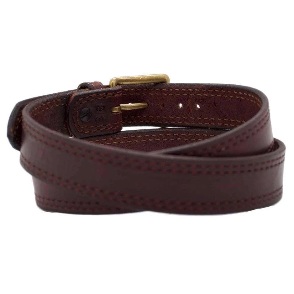 The SEQUOIA NARROW 1.25 Leather Belt