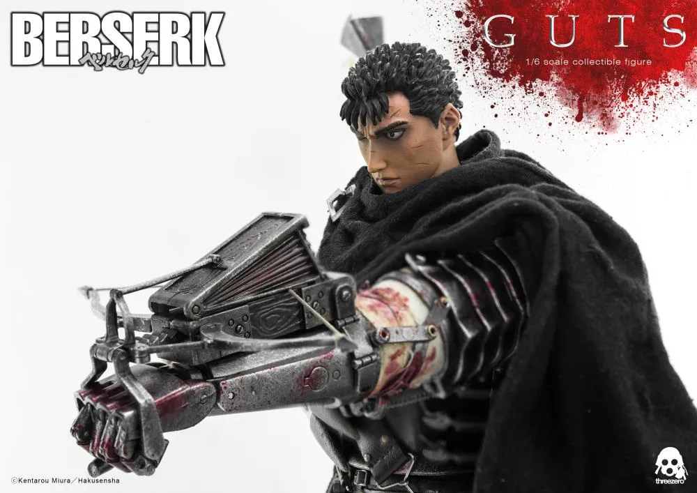 Threezero 1/6 Scale Figure - Berserk - Guts (Black Swordsman Ver.)