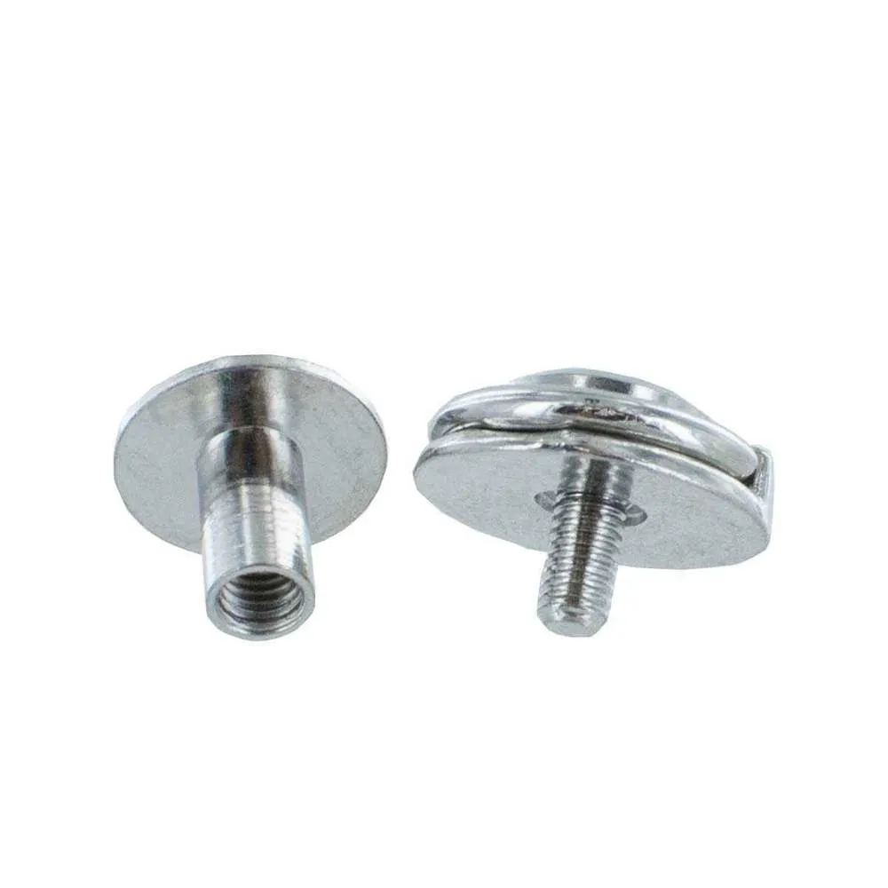 Tool Free Chicago Screw - 2 Pack - 1/4"