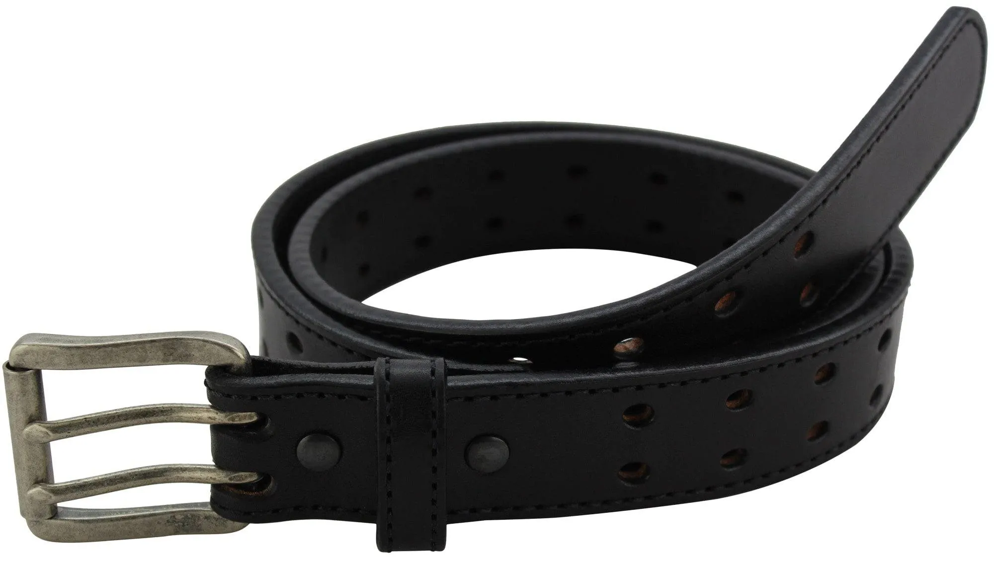 Truman: Brushed Nickel Double Prong Roller Buckle