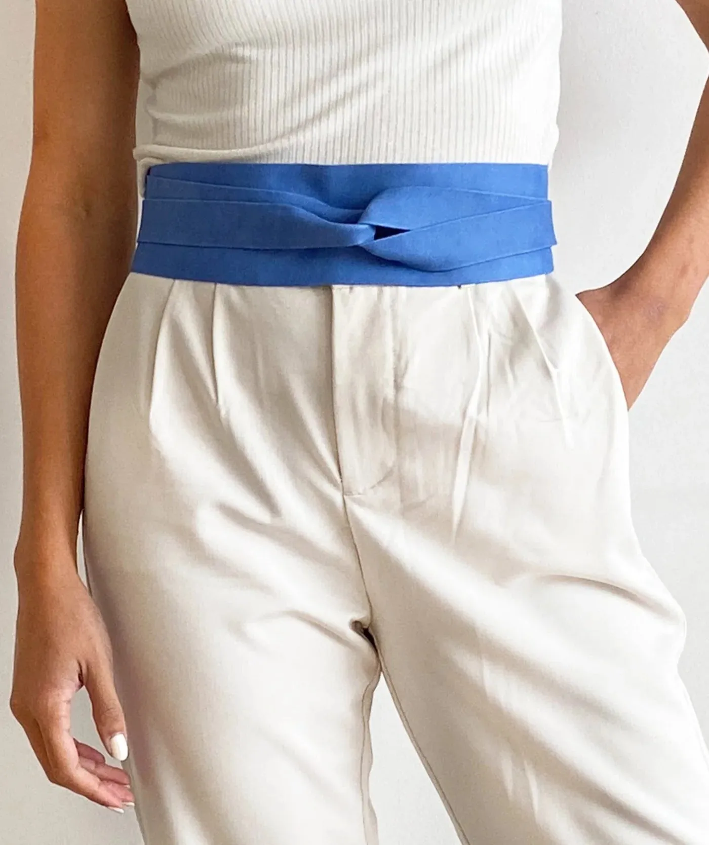 Wrap Leather Belt - Capri