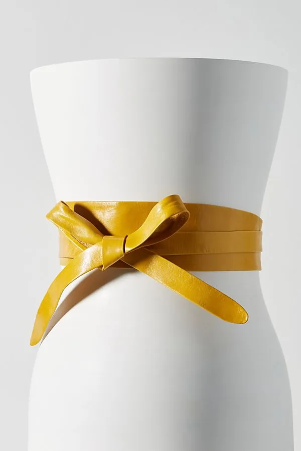 Wrap Leather Belt - Sol